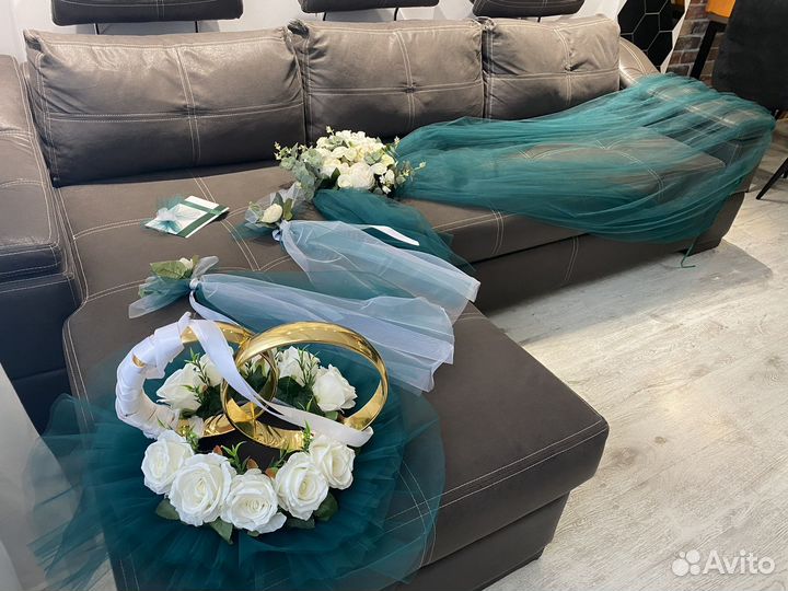 Свадебные аксессуары на машину