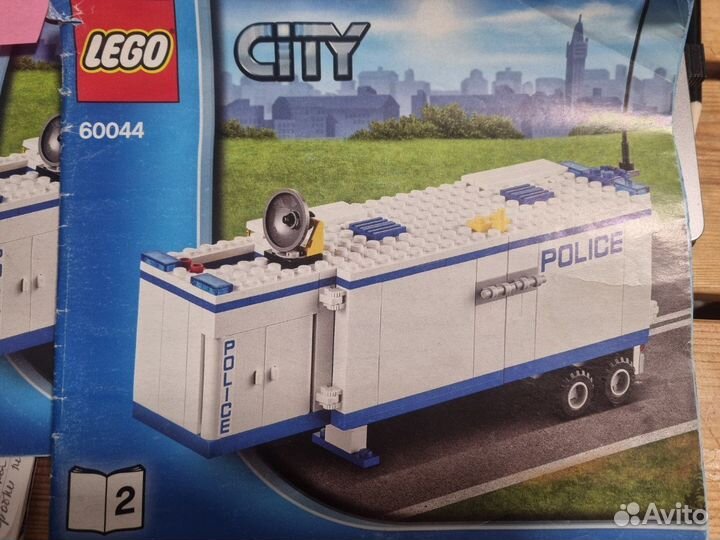 Lego City 60044 полиция