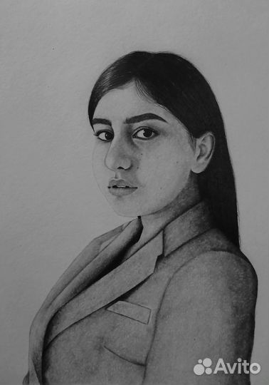 Портрет по фото карандашом, эскизы тату