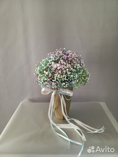 Цветочный комплимент из гипсофилы