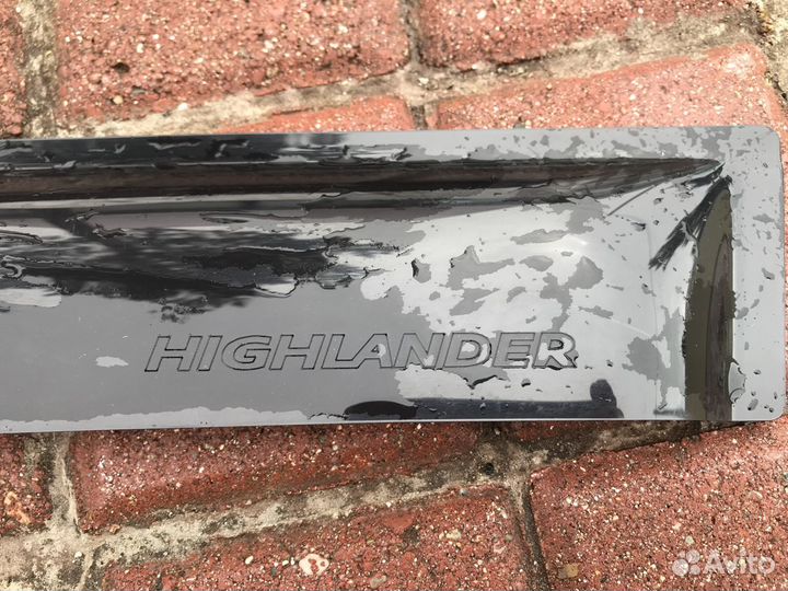 Комплект дефлекторов на Highlander III