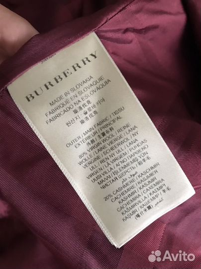 Пальто Burberry