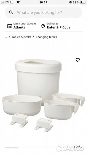 Пеленальный стол / комод Икеа