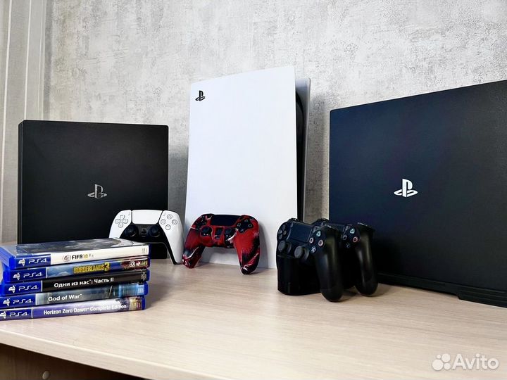 Прокат Аренда PS5 PS4 приставки 200+ игр