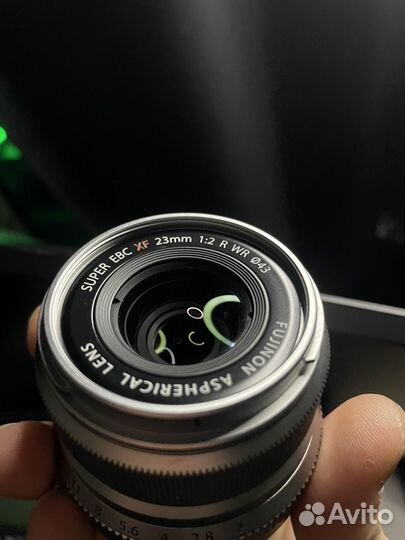 Объектив fujinon xf 23mm f/2 R WR +ND фильтры