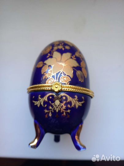 Шкатулка яйцо