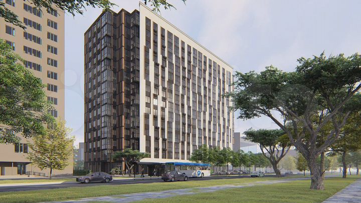 2-к. квартира, 60,2 м², 10/14 эт.