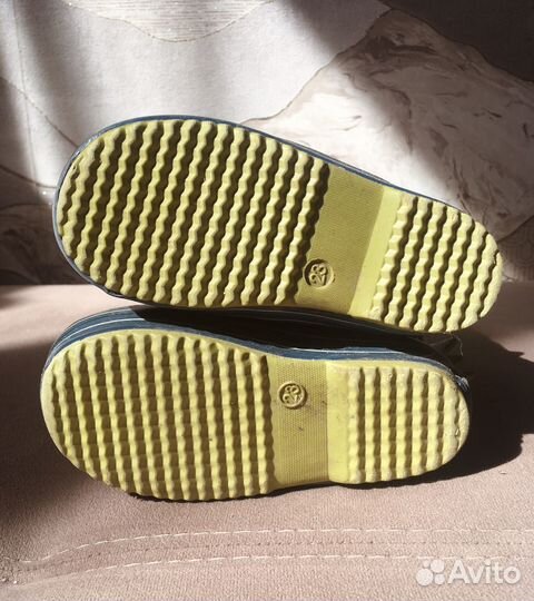 Детские резиновые сапоги 23 размер Wappo