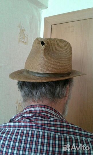Шляпа из соломы