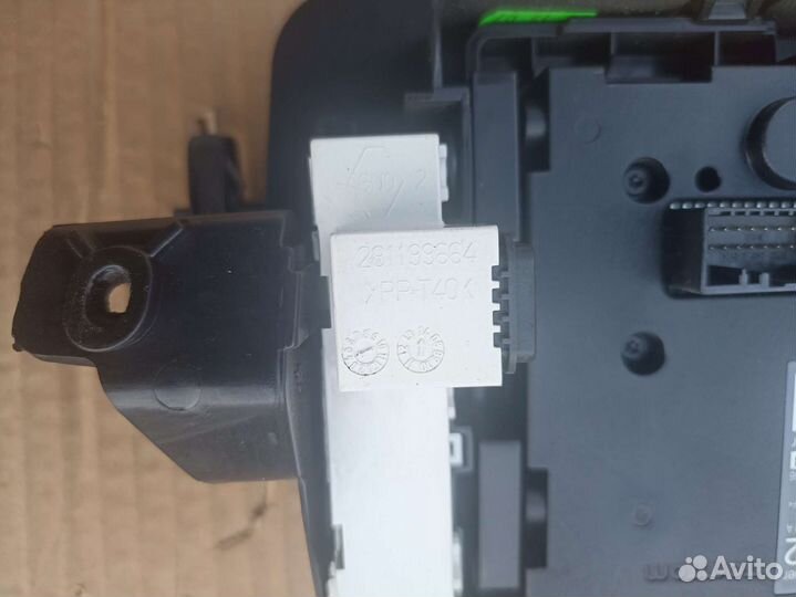 Дисплей информационный от Рено Меган 3 рестайлинг