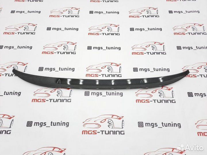 Спойлер на BMW X4 G02 в стиле X4M Под Карбон