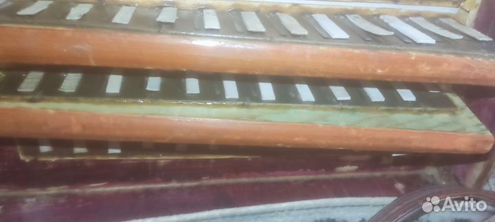 Гармонь старинная аналог любительской