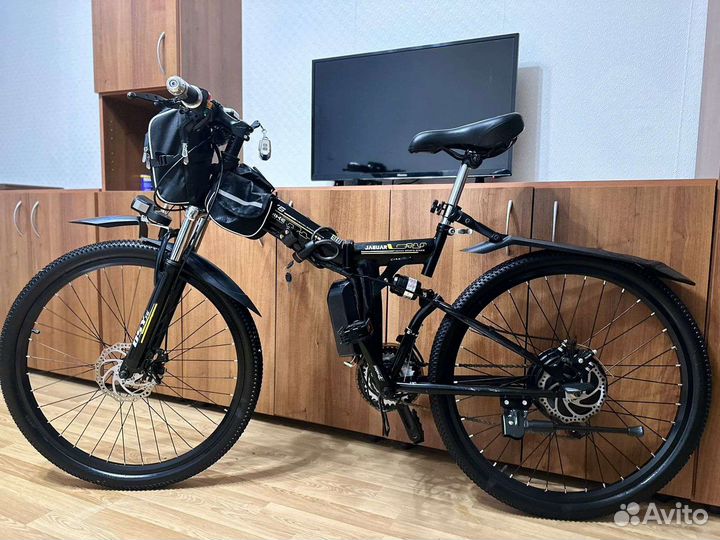 Электровелосипед складной