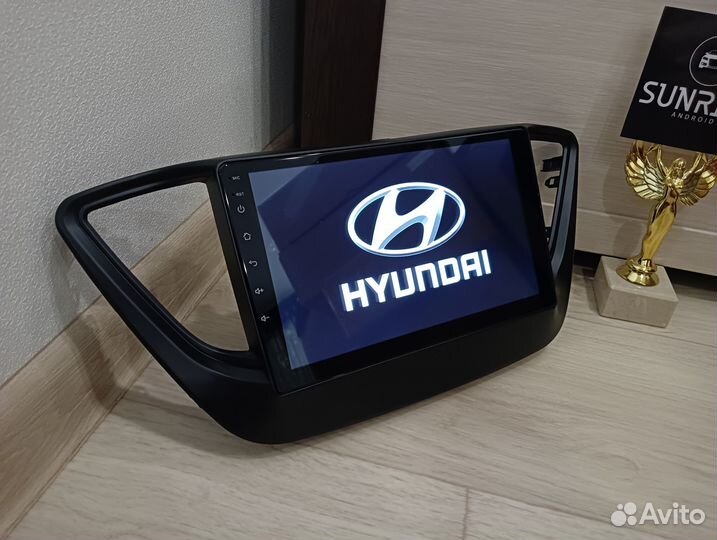 Магнитола Hyundai Solaris 2 Android