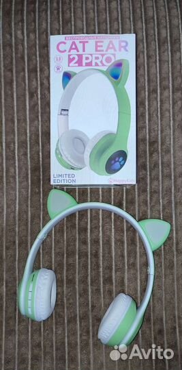 Беспроводные наушники с ушками Новые