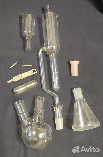 Прибор для получения галоидалканов