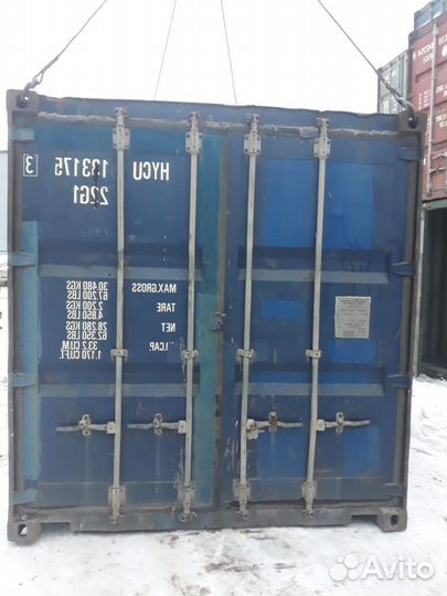 Высокий морской контейнер 40 фт