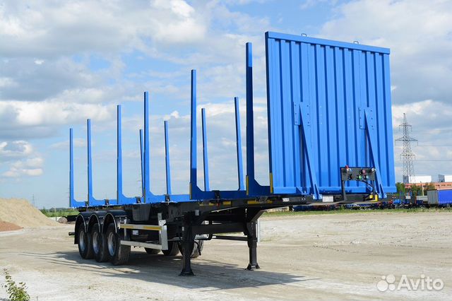 Полуприцеп лесовоз (сортиментовоз) Тонар L3 (9445), 2023