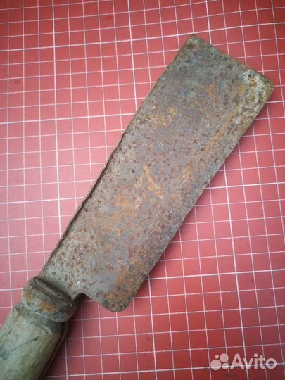 Старый прямой японский топорик Ната в ремонт