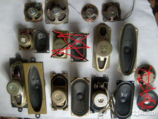 Динамики от телевизоров