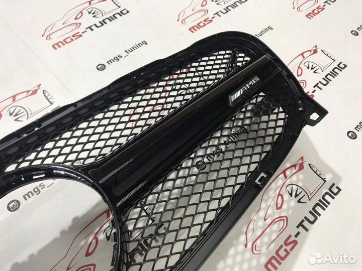 Решетка GLA в стиле AMG 45 Chrome + амг 17-н.в