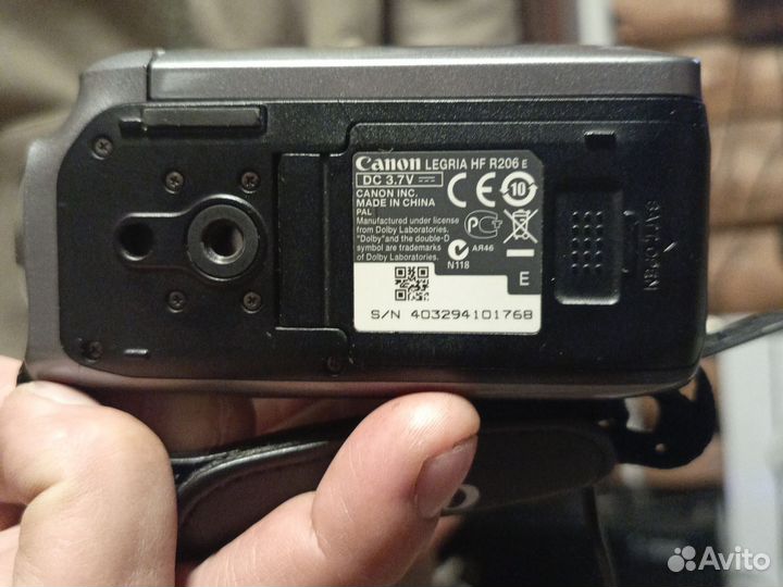 Видеокамера canon Legria HF 206