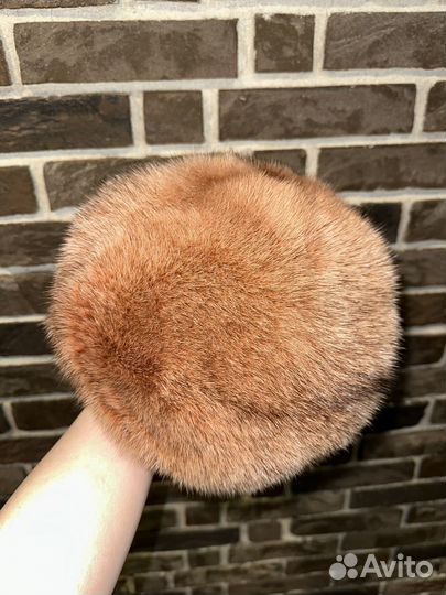 Шапка норковая женская