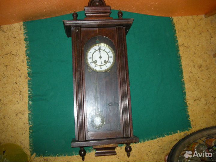 Часы настенные антикварные Gustav Becker GB