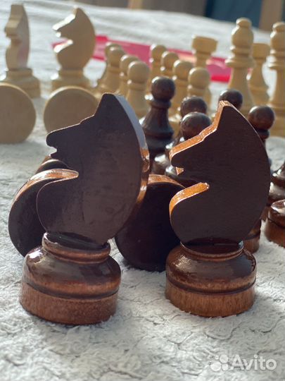 Шахматы деревянные