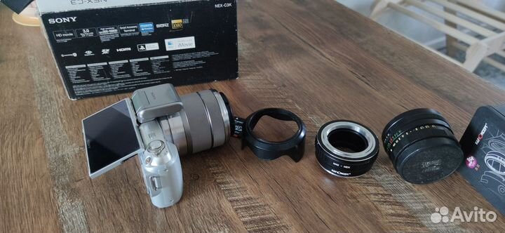 Шикарный компактный фотоаппарат Sony nex C3