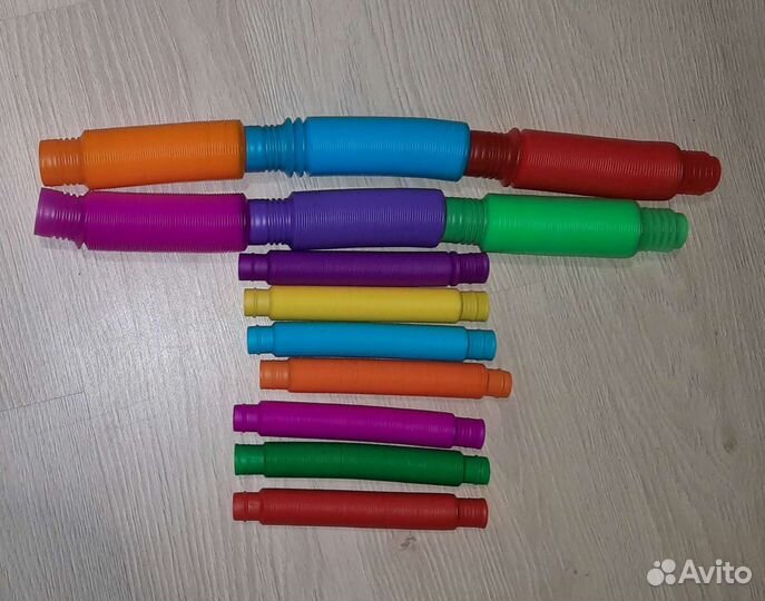 Подарок на Новый год.Поп ит трубки антистресс