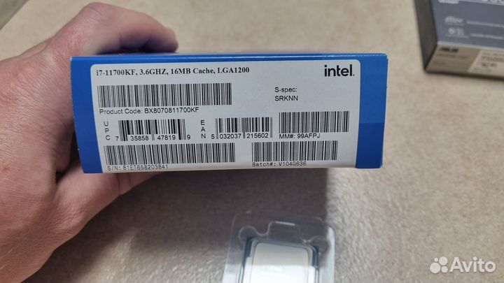 Процессор Intel Core i7-11700KF