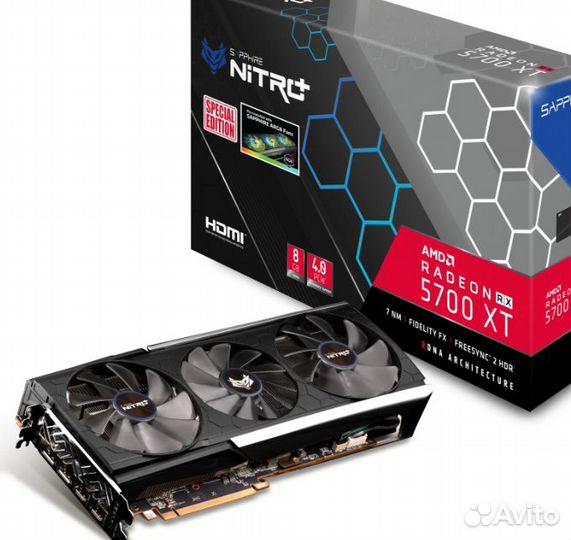 AMD Radeon Sapphire nitro+ RX 5700 8G