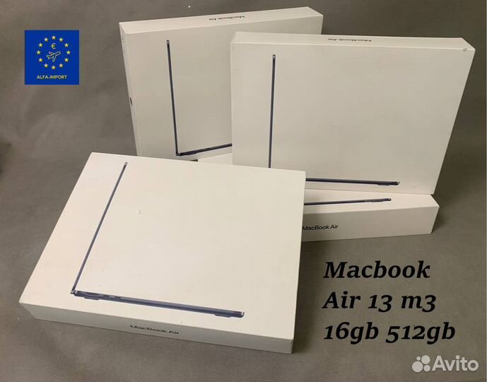Apple MacBook Air 13 (M3, 2024) 16/512