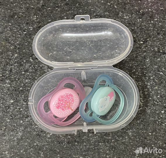 Соска пустышка Avent (0-6 мес)