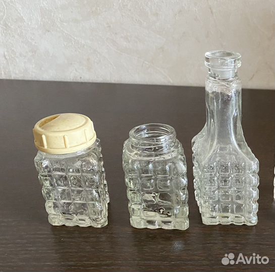 Баночки для специй СССР из набора Звезда