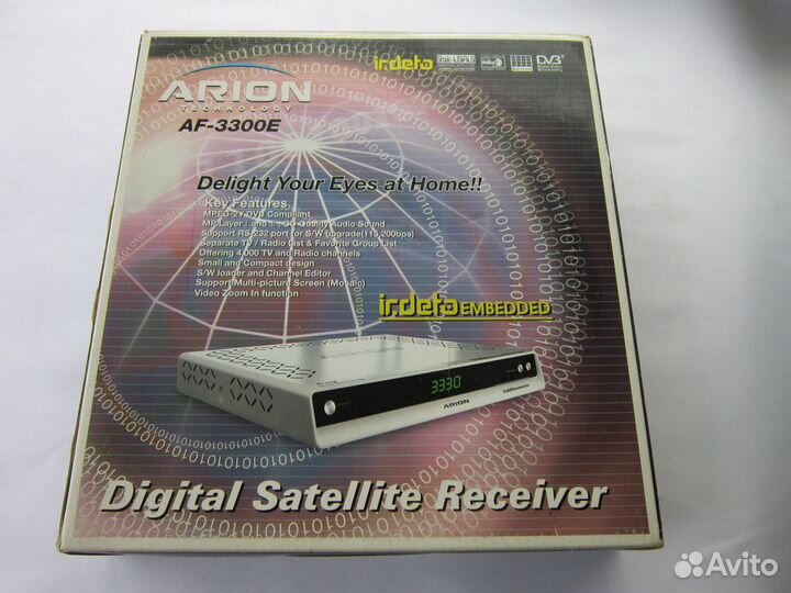 Спутниковый ресивер arion AF-3300E