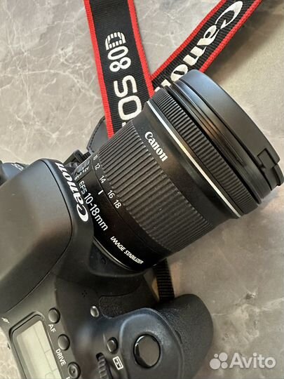 Фотоаппарат Canon EOS 80D Body +обьектив