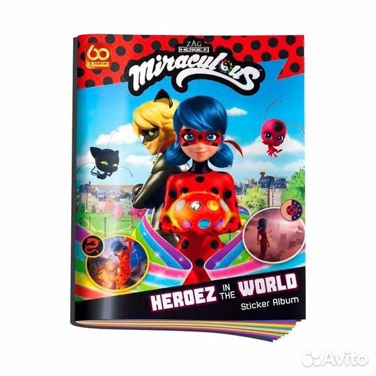 Panini Miraculous. Heroez in the World. Альбом