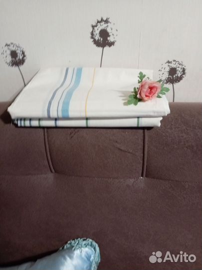 Простынь лен СССР новая