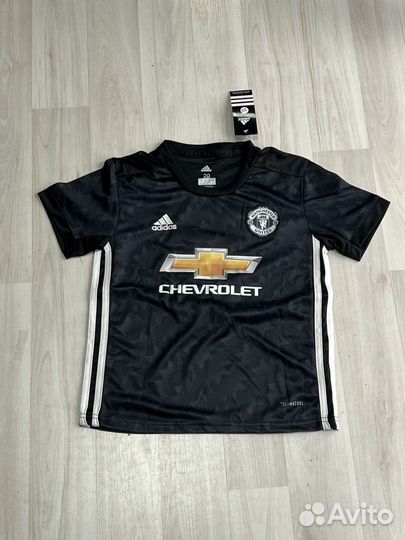 Детская футбольная форма черная