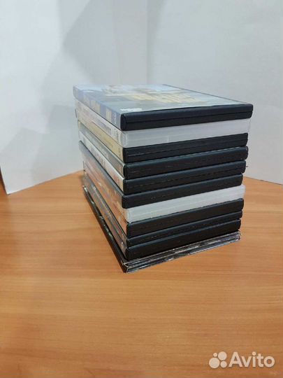 Стопка Дисков различными фильмами