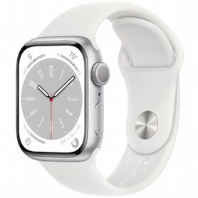 Умные часы Apple Watch Series 8 41 мм silver/white