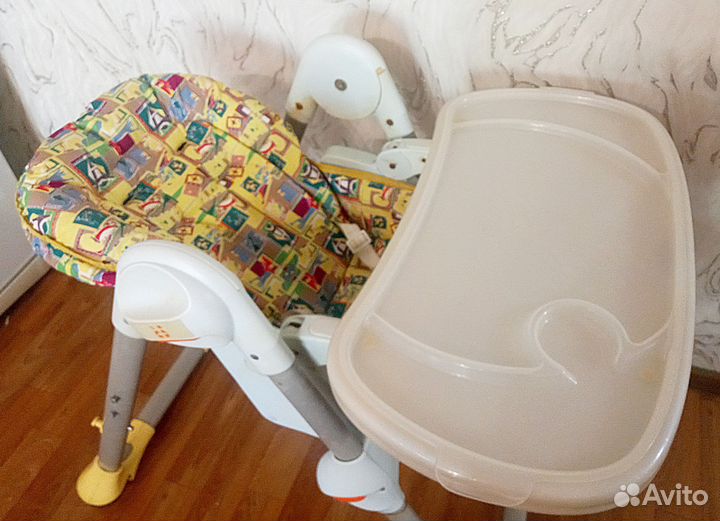Стульчик для кормления chicco polly