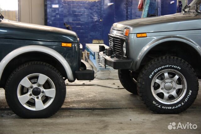 Лифт комплект на Ниву шеви +50мм niva