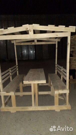 Деревянные беседки