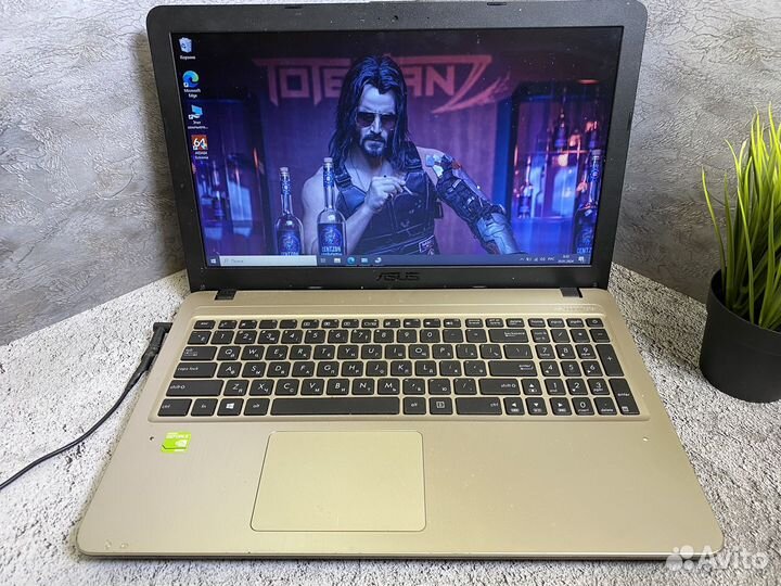 Быстрый ноутбук asus i5/2 видеокарты/8 gb