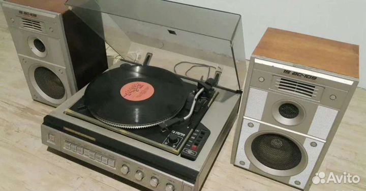 Виниловый проигрыватель вега 109