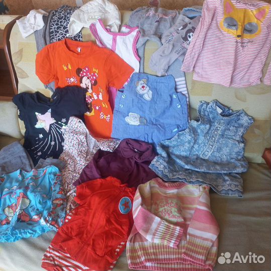 2 пакета вещей на девочку