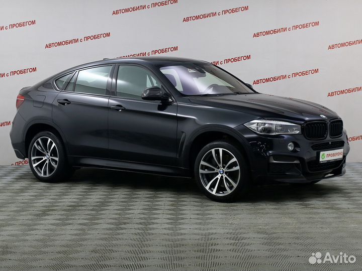 BMW X6 3.0 AT, 2017, 125 214 км
